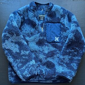 Hurley Blue Fleece Pullover